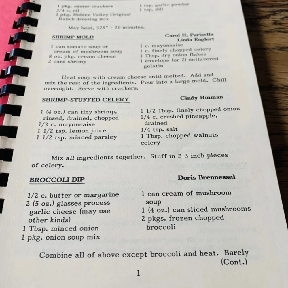 Vtg Cookbook Nicholas H. Noyes Memorial Hospital Auxiliary Spiral Bound 1988